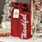 Wrapables Reusable Burlap Wine Bags, Rustic Gift Bags with Drawstring (Set of 8)